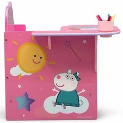 Flash Sale 🥰 Disney Peppa Pig Chair Desk with Storage Bin - Delta Children 👍 -Kids' Crafts Sales Store unnamed file 1021