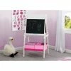 New 🔔 Delta Children MySize Double-Sided Storage Easel - Bianca White 😉