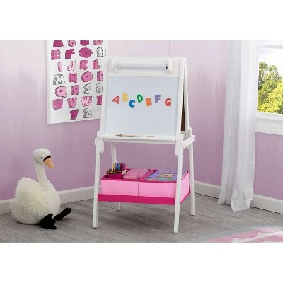 New π Delta Children MySize Double-Sided Storage Easel - Bianca White π 2 New π Delta Children MySize Double-Sided Storage Easel - Bianca White π - Image 2