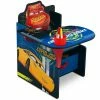 New ⭐ Disney Pixar Cars Chair Desk with Storage Bin - Delta Children 🎁