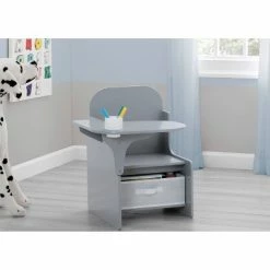 Cheapest ๐งจ Delta Children MySize Chair Desk with Storage Bin White โ