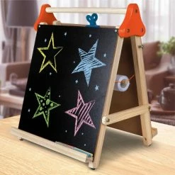 Flash Sale 😍 Discovery Kids Tabletop Dry Erase and Chalk Easel 🎁 -Kids' Crafts Sales Store unnamed file 1199