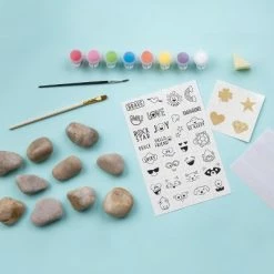 Cheapest ⭐ Hide & Seek Rock Painting Kit - Creativity for Kids 🧨