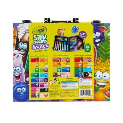 Hot Sale ๐ Crayola 53pc Silly Scents Mini Art Case โ๏ธ 4 Hot Sale ๐ Crayola 53pc Silly Scents Mini Art Case โ๏ธ - Image 4