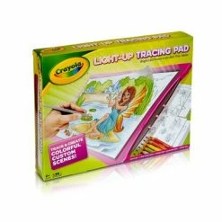 Kids' Crafts Sales Store 10 Cheapest π Crayola Light Up Tracing Pad Pink β