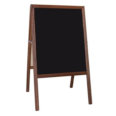 Hot Sale 🔔 Flipside Products Stained Marquee Easel with White Dry Erase/Black Chalkboard 🌟 2 Hot Sale 🔔 Flipside Products Stained Marquee Easel with White Dry Erase/Black Chalkboard 🌟 - Image 2