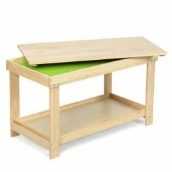 Deals 👍 Costway Solid Wood Kids Activity Play Table Block Table Multifunction W/Storage 🔥 -Kids' Crafts Sales Store unnamed file 265