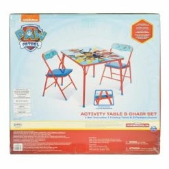 Cheap 🌟 PAW Patrol Activity Table Set with 2 Kids' Chairs 😉 -Kids' Crafts Sales Store unnamed file 356