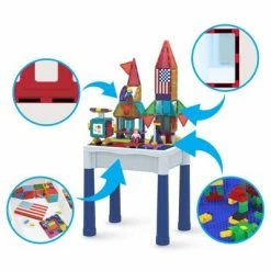 Discount 🌟 Picasso Tiles Children's Activity Table Multi Function Easy Storage 🎁 -Kids' Crafts Sales Store unnamed file 383