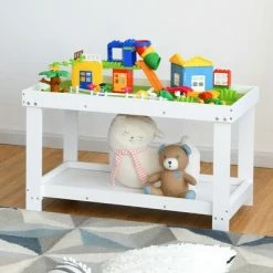 Discount ๐ฏ Costway Solid Wood Kids Activity Play Table Block Table Multifunction W/Storage White ๐ฅ 12 Discount ๐ฏ Costway Solid Wood Kids Activity Play Table Block Table Multifunction W/Storage White ๐ฅ -Kids' Crafts Sales Store unnamed file 401