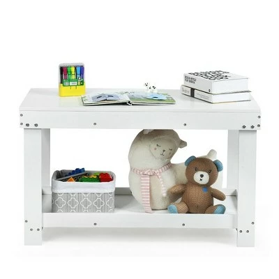Discount ๐ฏ Costway Solid Wood Kids Activity Play Table Block Table Multifunction W/Storage White ๐ฅ 9 Discount ๐ฏ Costway Solid Wood Kids Activity Play Table Block Table Multifunction W/Storage White ๐ฅ - Image 9