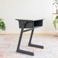 Hot Sale ✔️ ECR4Kids Cave Open Front Student Desk with Large Plastic Book Box, RTA - Maple/Black 🔔 -Kids' Crafts Sales Store unnamed file 436