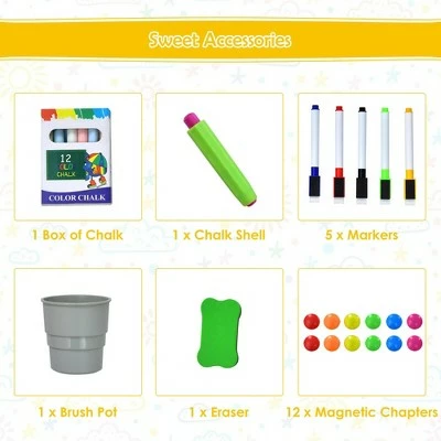 Top 10 โ Costway 3-in-1 Kids Art Easel Double-Sided Tabletop Easel w/Art Accessories ๐ 8 Top 10 โ Costway 3-in-1 Kids Art Easel Double-Sided Tabletop Easel w/Art Accessories ๐ - Image 8