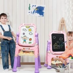 Best Sale 🔥 Costway Height Adjustable Kids Art Easel Magnetic Double Sided Board w/ Accessories PinkBlue 😉 21 Best Sale 🔥 Costway Height Adjustable Kids Art Easel Magnetic Double Sided Board w/ Accessories PinkBlue 😉 -Kids' Crafts Sales Store unnamed file 564
