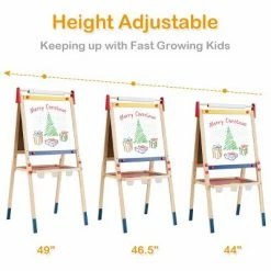Hot Sale ๐ Costway All-in-One Wooden Kid's Art Easel Height Adjustable Paper Roll โ๏ธ 14 Hot Sale ๐ Costway All-in-One Wooden Kid's Art Easel Height Adjustable Paper Roll โ๏ธ -Kids' Crafts Sales Store unnamed file 570