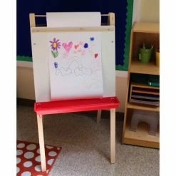 Hot Sale ⭐ Crestlive Products Crestline Products Adjustable Paper Roll Easel, 48" x 24" 👍 -Kids' Crafts Sales Store unnamed file 59