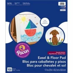 Brand new 👏 Pacon Easel Pad, 17" x 20", White, 2 Per Pack, 2 Packs ⭐