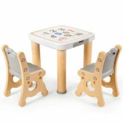 Wholesale ✔️ Costway Multifunctional Kids Desk & 2 Height-Adjustable Chairs w/ Non-slip Point Pink Blue Natural 😉 22 Wholesale ✔️ Costway Multifunctional Kids Desk & 2 Height-Adjustable Chairs w/ Non-slip Point Pink Blue Natural 😉 -Kids' Crafts Sales Store unnamed file 615
