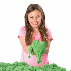 Budget 💯 Kinetic Sand Sandbox Set - Green 😉 -Kids' Crafts Sales Store unnamed file 746