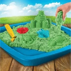 Budget 💯 Kinetic Sand Sandbox Set - Green 😉 -Kids' Crafts Sales Store unnamed file 747