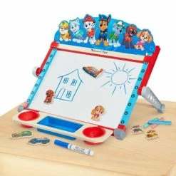 Hot Sale ✨ Melissa & Doug PAW Patrol Easel/Table Top Art Activity Center 👍 -Kids' Crafts Sales Store unnamed file 771