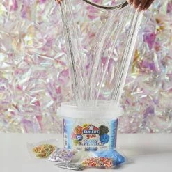 Cheap 🎉 Elmer's Elmer's Gue 3lb Glassy Clear Deluxe Premade Slime Kit with Mix-Ins 😍