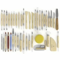 Cheap ๐ฏ Arteza Pottery and Clay Sculpting Tools Art Supply Set- 42 Pack ๐ฅ