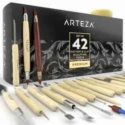 Cheap 💯 Arteza Pottery and Clay Sculpting Tools Art Supply Set- 42 Pack 🔥 -Kids' Crafts Sales Store unnamed file 845