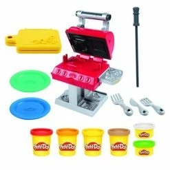 Outlet ❤️ Play-Doh Kitchen Creations Grill 'n Stamp Playset 🌟