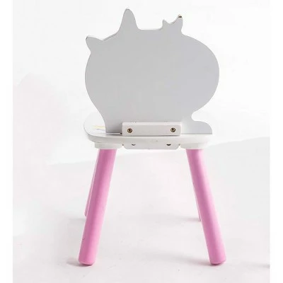 Best Sale ⌛ HearthSong Kids' Rainbow Unicorn Table and Two Chairs Playroom Furniture Set 💯 4 Best Sale ⌛ HearthSong Kids' Rainbow Unicorn Table and Two Chairs Playroom Furniture Set 💯 - Image 4