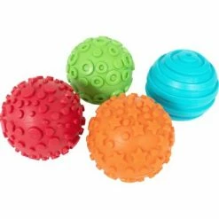 Flash Sale ⌛ Ready2Learn Ready 2 Learn Paint and Dough Texture Spheres, 4 Per Set, 3 Sets 👏