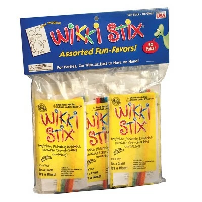 Flash Sale ⌛ Wikki Stix - Individually Packaged - Assorted Fun Favors - Pack of 50 🎉 2 Flash Sale ⌛ Wikki Stix - Individually Packaged - Assorted Fun Favors - Pack of 50 🎉 - Image 2
